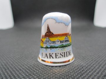 Sběratelský náprstek - Anglie - Lakeside