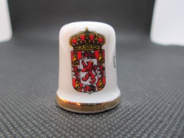 Sběratelský náprstek - Španělsko - Cordoba, znak