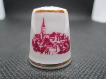 Sběratelský náprstek - Mikulov - Český porcelán Dubí