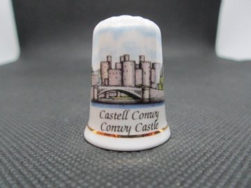 Sběratelský náprstek - Wales - Conwy Castle