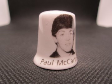 Sběratelský náprstek - Paul McCartney, člen skupiny The Beatles