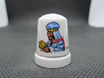 Sběratelský náprstek - Vánoční - Král Kašpar