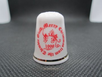 Sběratelský náprstek - TTG vánoční - Veselé Vánoce 1998