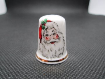 Sběratelský náprstek - Vánoční - Santa, zn. Theodore Paul