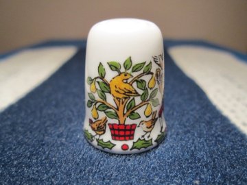 Sběratelský náprstek - Sutherland England - 1. den vánoční