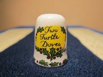 Sběratelský náprstek - Sutherland England - 2. den vánoční