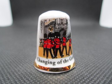 Sběratelský náprstek - Anglie - střídání královské gardy