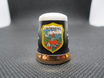 Sběratelský náprstek - Rakousko - Gröbming, s protěží