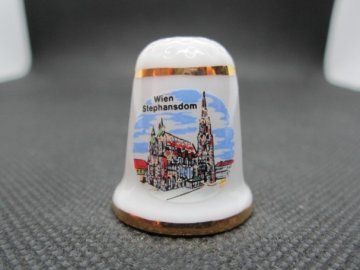 Sběratelský náprstek - Rakousko - Vídeň, Stephansdom