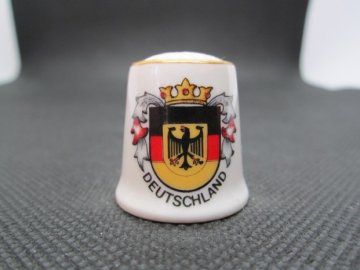Sběratelský náprstek - Německo - znak