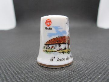 Sběratelský náprstek - Francie - Vendée, Saint Jean de Monts