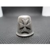 Sběratelský náprstek - 3D cínový - Malta, s Maltézským křížem