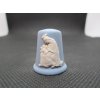 Sběratelský náprstek - 3D Wedgwood Jasperware - Vánoce 1989 - 2