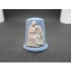 Sběratelský náprstek - 3D Wedgwood Jasperware - Vánoce 1990 - 2