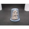 Sběratelský náprstek - 3D Wedgwood Jasperware - Vánoce 1989 - 1
