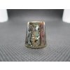Sběratelský náprstek - Mexiko - Mother of Pearl, perleť s růžovým osmikvětem