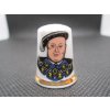 Sběratelský náprstek - Král Jindřich VIII. Tudor - anglický král, s popisem
