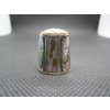 Sběratelský náprstek - Mexiko - Mother of Pearl, s perletí kolem dokola