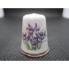 Sběratelský náprstek - TCC Spode England - Iris, Flower of the Year 1991