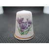 Sběratelský náprstek - TCC Spode England - Iris, Flower of the Year 1991