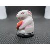 Sběratelský náprstek - 3D Enesco - králíček s mrkví