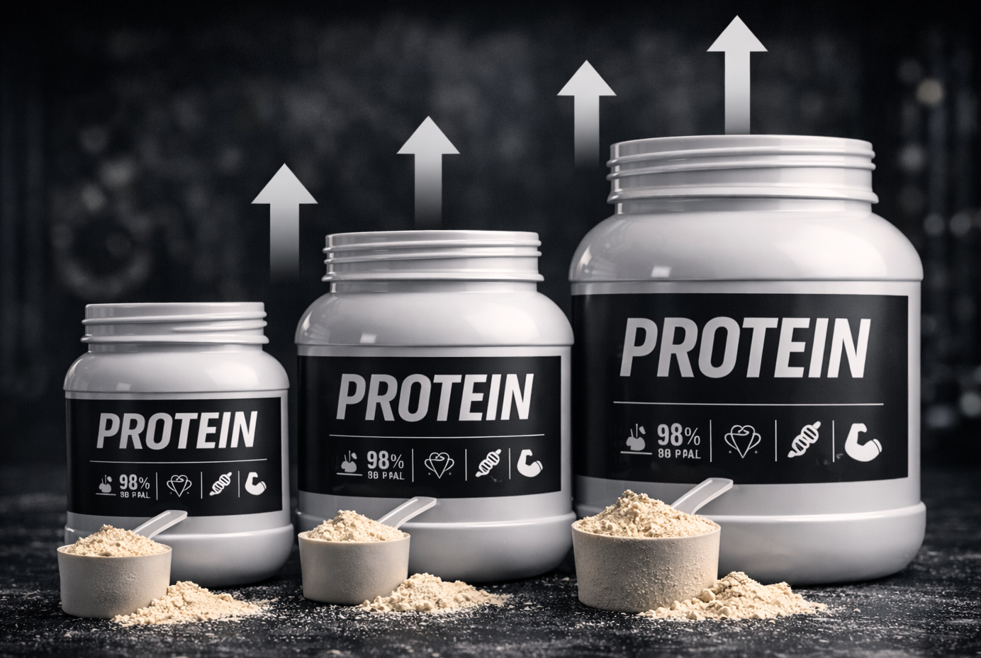 Kolik proteinu denně pro růst svalů