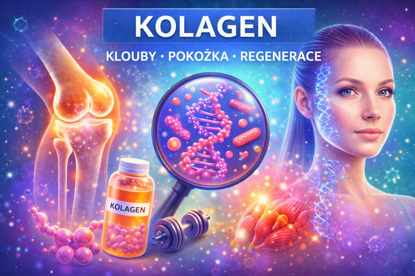 Kolagen – klíč k silným kloubům, zdravé pokožce a regeneraci