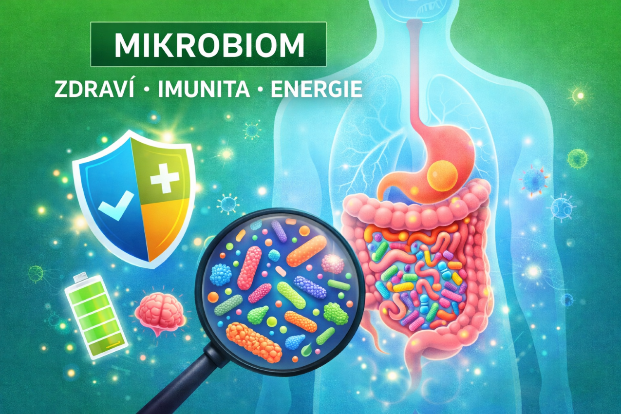 Mikrobiom: základ zdraví, imunity a energie