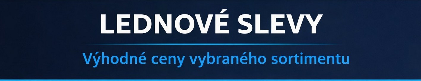 Lednové slevy na vybraný sortiment