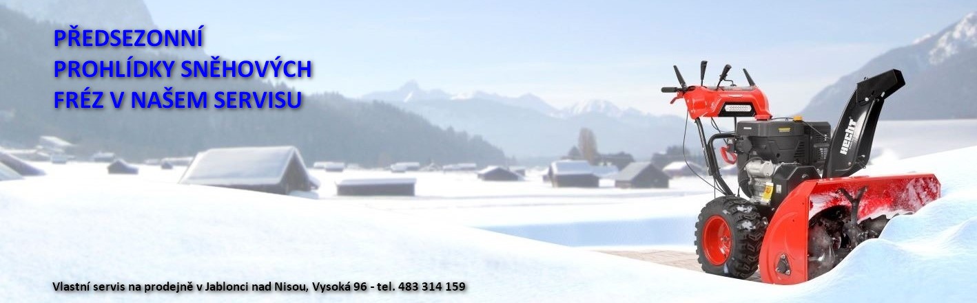 Vlastní servis na prodejně v Jablonci nad Nisou