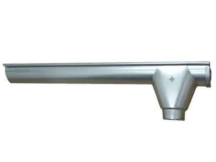Pravý koncový žlab s vývodem pr. 250mm