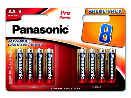 Alkalická baterie Panasonic Pro Power Gold AA LR6 1,5 V