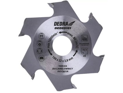 Lamelový kotouč na dřevo 100mm ded69161