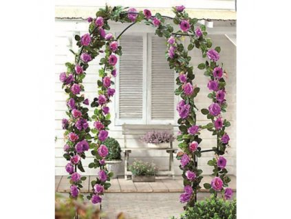 Opěra na popínavé rostliny 240x140x37cm, kov M.A.T. Group 282455