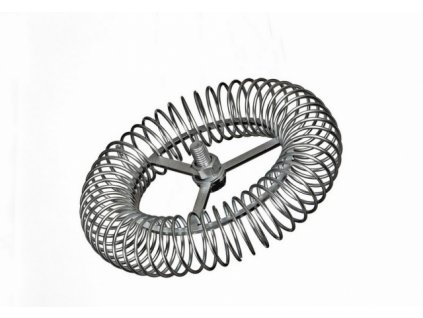 Růžice komínová kruhová 200mm/M12, ocel