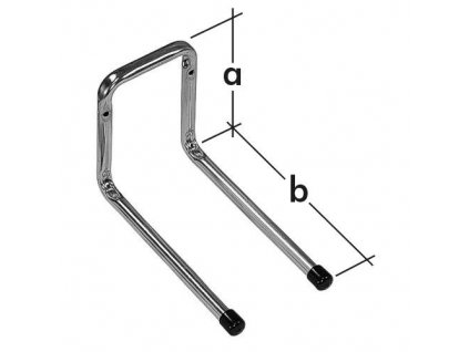 Hák dvojitý rovný H2P 180