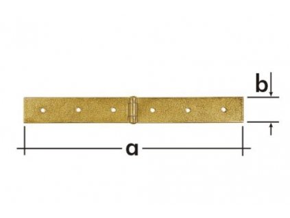 Závěs stavební Z 50  50x25mm 8021