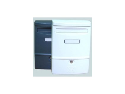 Schránka poštovní ABS 2 - 272 x 383 mm HNĚDÁ
