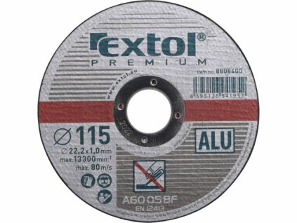 Extol Craft 8808400 Kotouč řezný na hliník 115x1.0x22.2