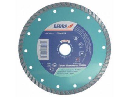 Dedra H1104 Diamantový řezný kotouč 230x22.2mm TURBO