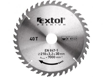 Extol Premium 8803203 kotouč pilový s SK plátky 115mm 40T