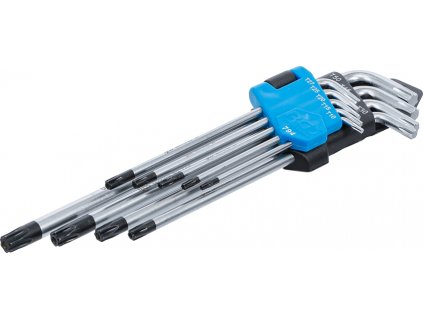 Klíče T-profil, s vrtáním, 9 ks ( BGS 100794 )