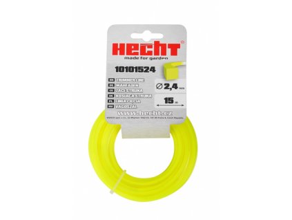 HECHT 10101524 - struna čtvercová 2,4 mm x 15 m