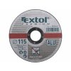 Extol Craft 8808400 Kotouč řezný na hliník 115x1.0x22.2