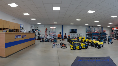 Zázemí prodejny Kámen Brno