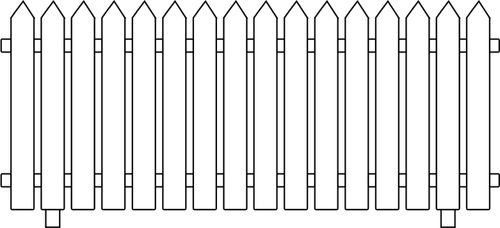 plaňkový plot