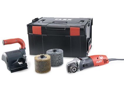 Flex -BBE 14-3 110 Set Kartáčovací bruska TRINOXFLEXset