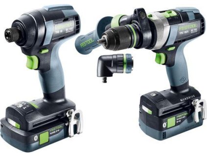 Festool - Šroubovací a vrtací sada TID 18 5,2/4,0-Set TPC 18/4