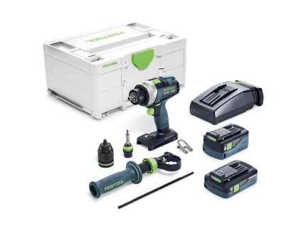 Festool | Aku příklepový vrtací šroubovák TPC 18/4 5,0/4,0 I-Plus QUADRIVE v systaineru