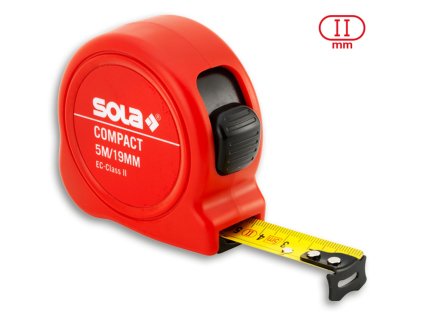 SOLA | COMPACT - Svinovací metr 3 m – kompaktní, přesný